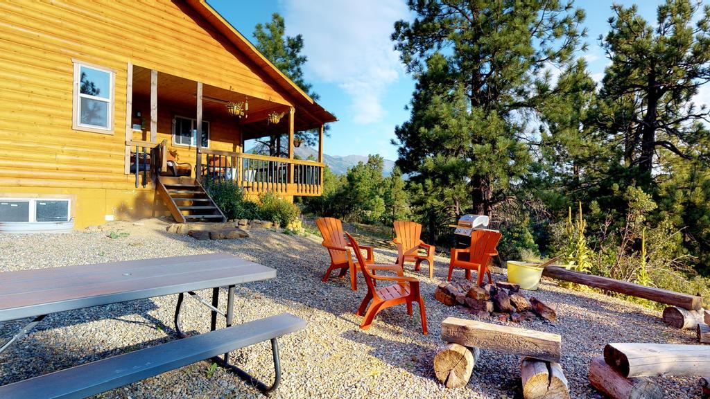 Long View Cabin, Breakfast Deck Overlooking The Canyon! Monticello Exterior foto