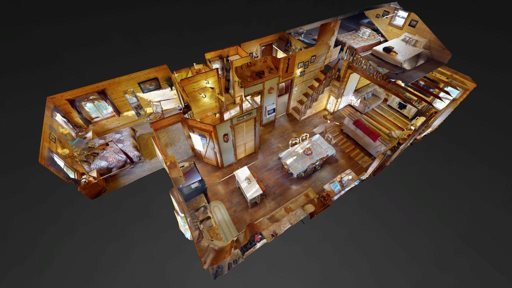 Long View Cabin, Breakfast Deck Overlooking The Canyon! Monticello Exterior foto